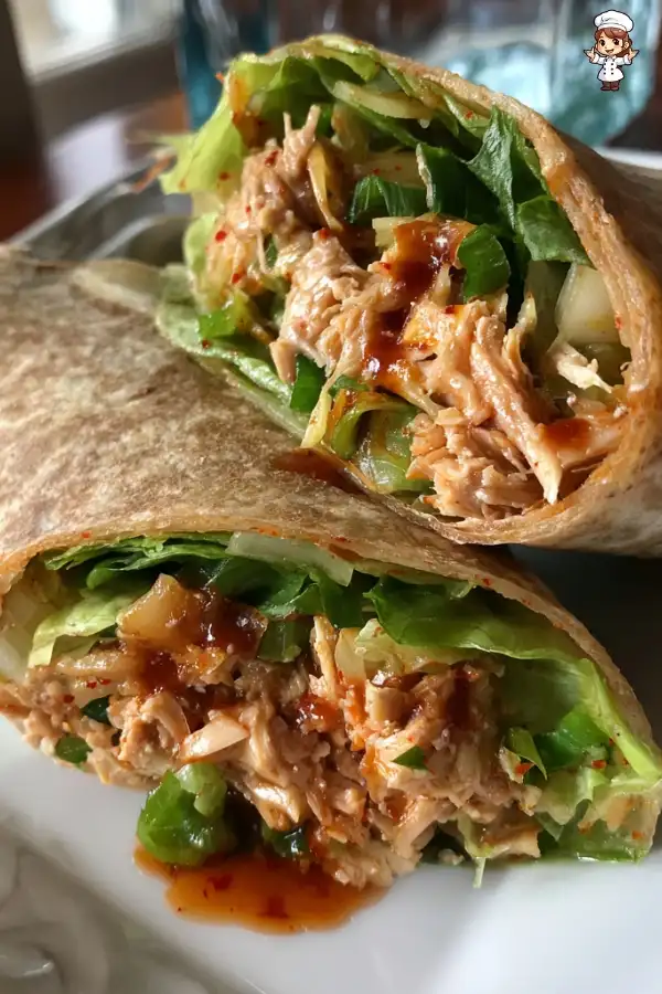 Kimchi tuna salad wrap recipe