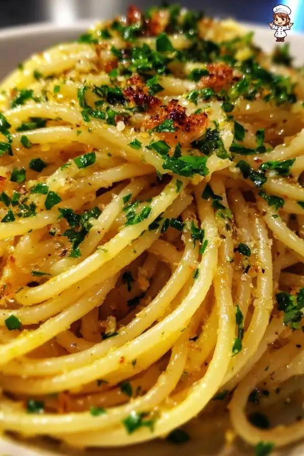 Lemon garlic butter pasta recipe