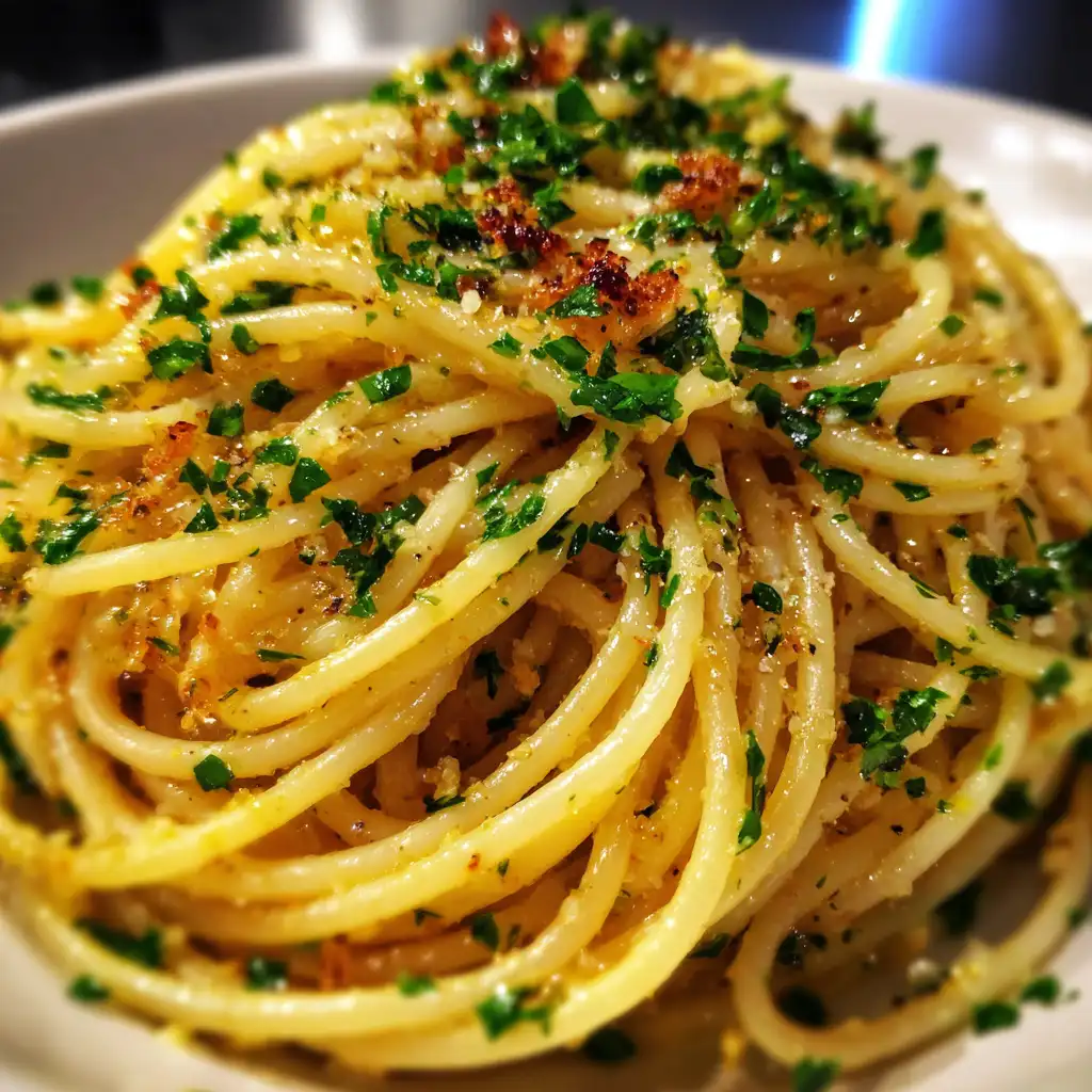 Lemon garlic butter pasta recipe