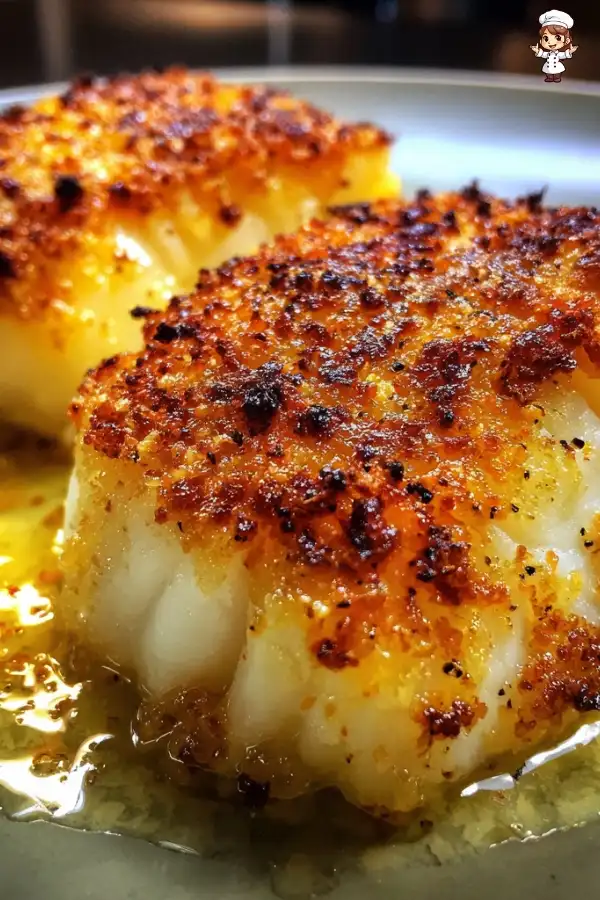 Lemon parmesan cod