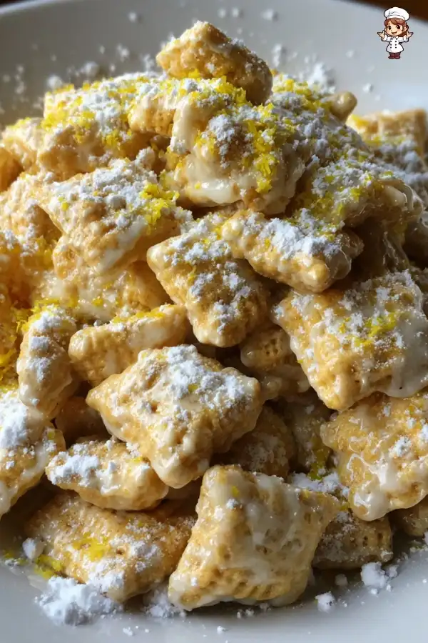 Lemon puppy chow recipe