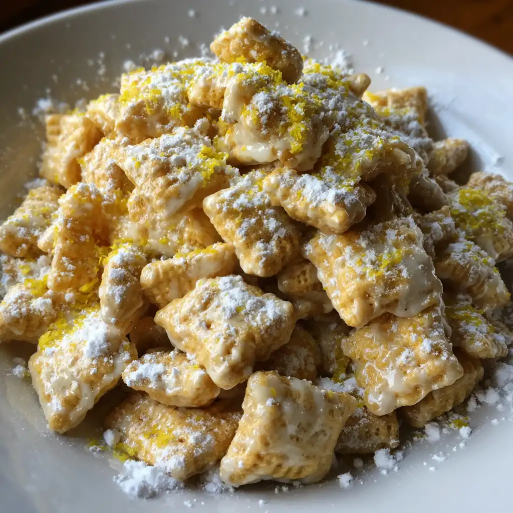 Lemon puppy chow recipe