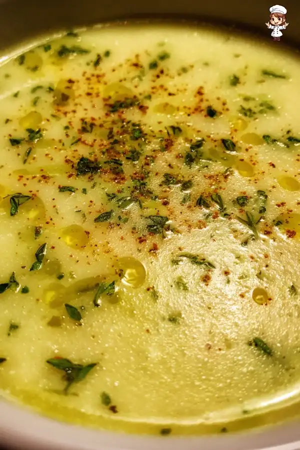 Lemony artichoke soup recipe