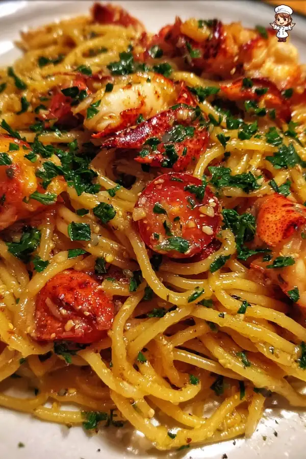 Lobster spaghetti recipe