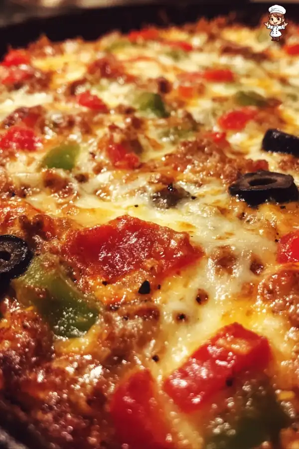 Low carb pizza casserole recipe