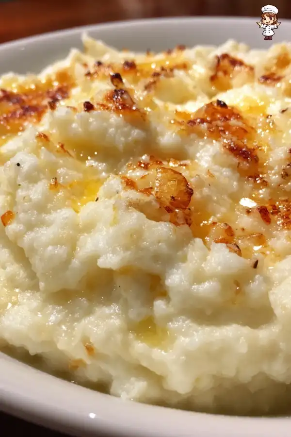 Mashed cauliflower with sour cream recipe