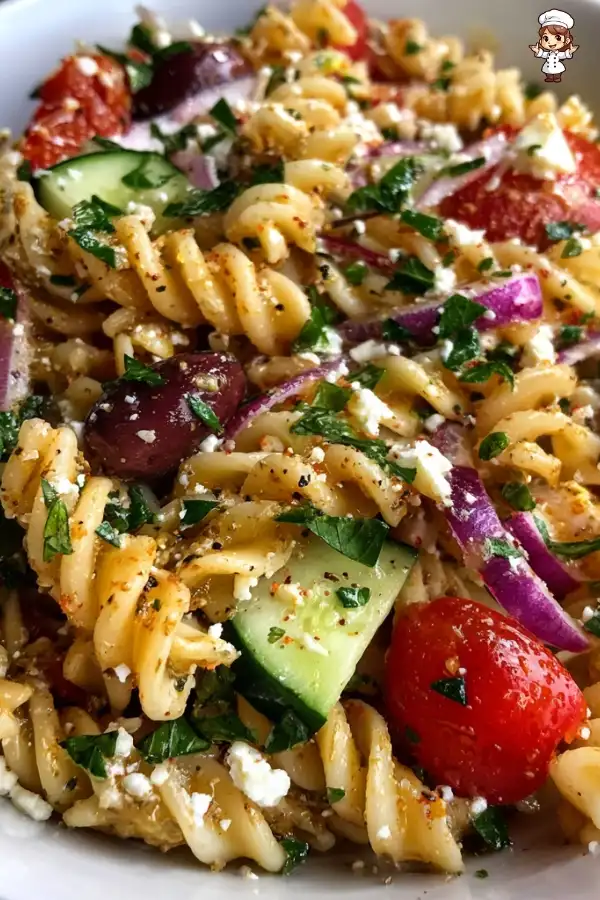 Mediterranean Pasta Salad Recipe