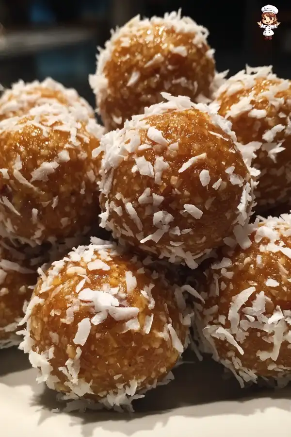 No Bake Almond Balls for Christmas