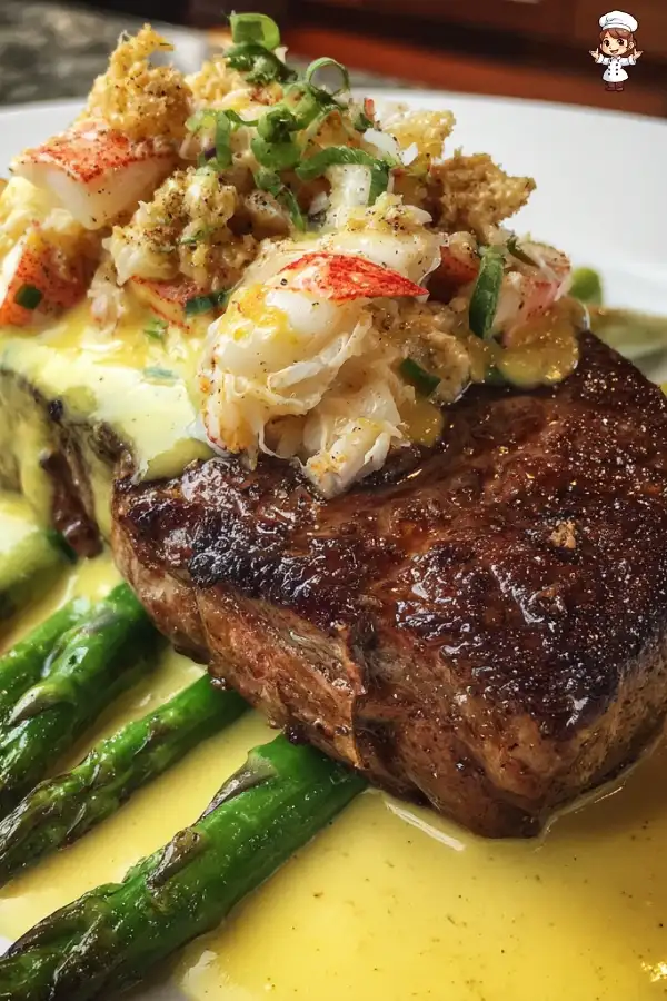 Oscar-style steak is the ultimate gourmet delight!