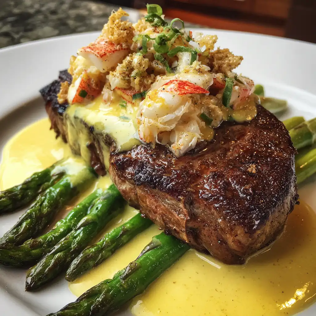 Oscar-style steak is the ultimate gourmet delight!