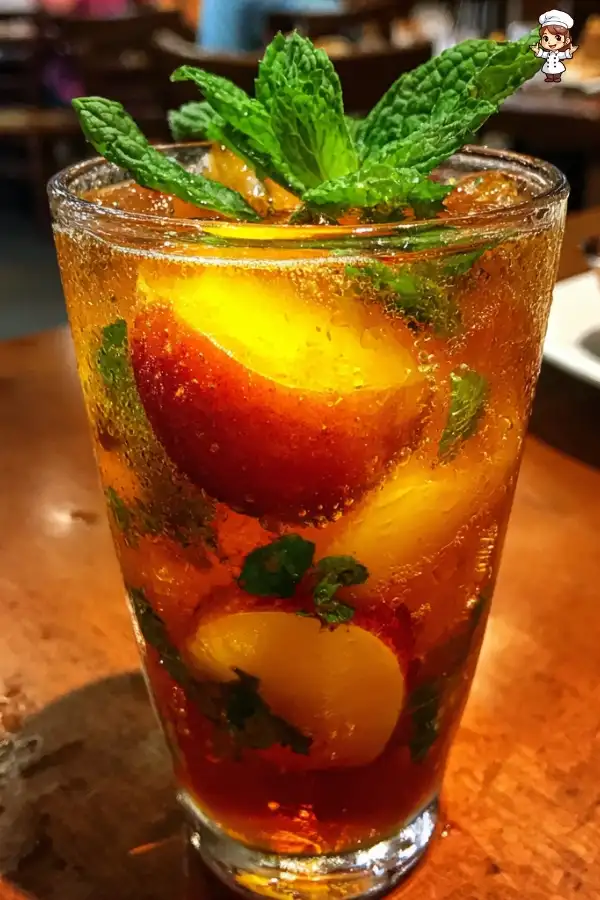 Peach iced tea recipe