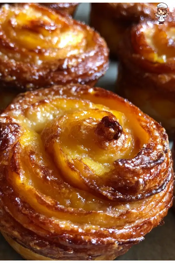 Peach pie cruffins are the ultimate sweet treat!