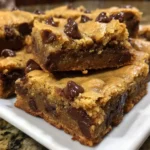Peanut butter chocolate chip bars