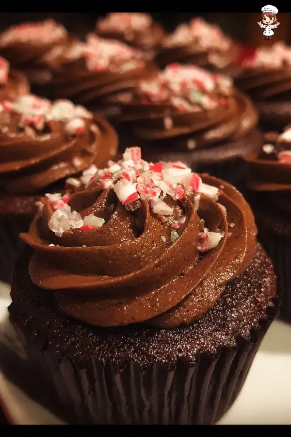 Peppermint mocha chocolate cupcakes recipe