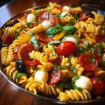 Pepperoni pasta salad recipe