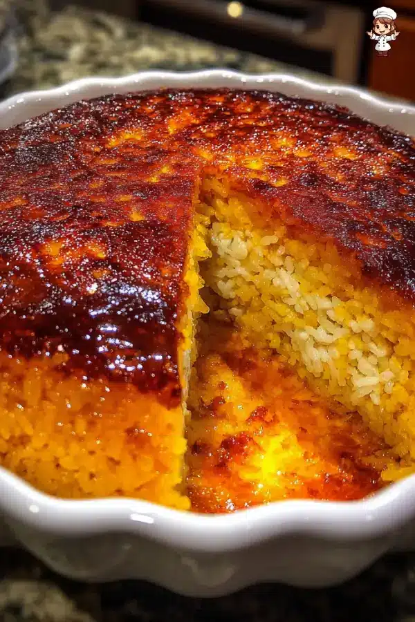 Persian pumpkin tahchin recipe