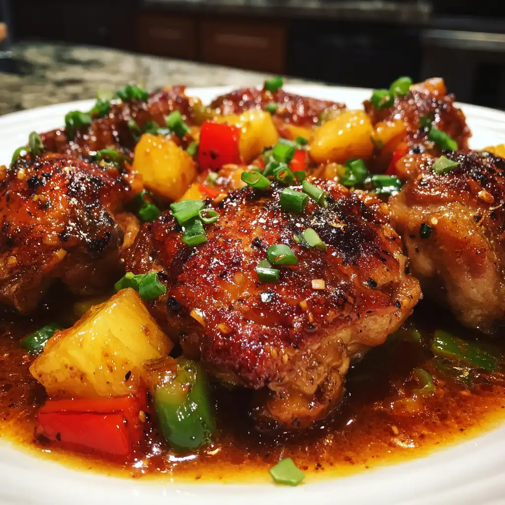 Pineapple chicken recipe