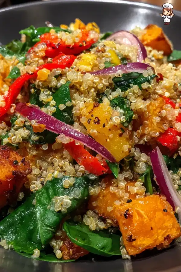 Quinoa sweet potato salad
