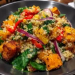 Quinoa sweet potato salad