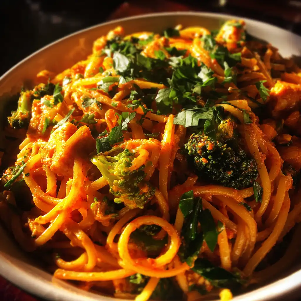Red curry noodle recipe