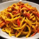Red pepper cashew pasta recipe