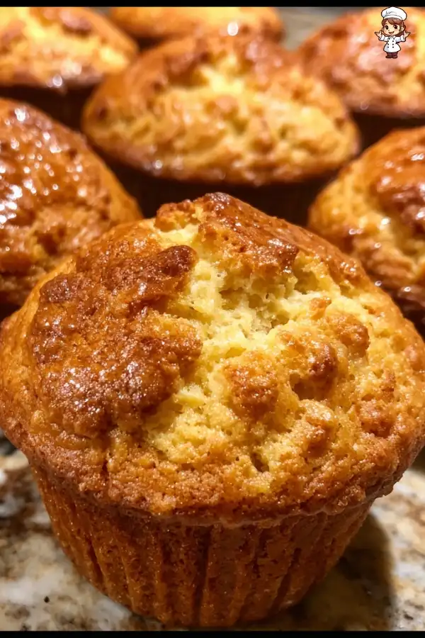 Rhubarb Greek Yogurt Muffins