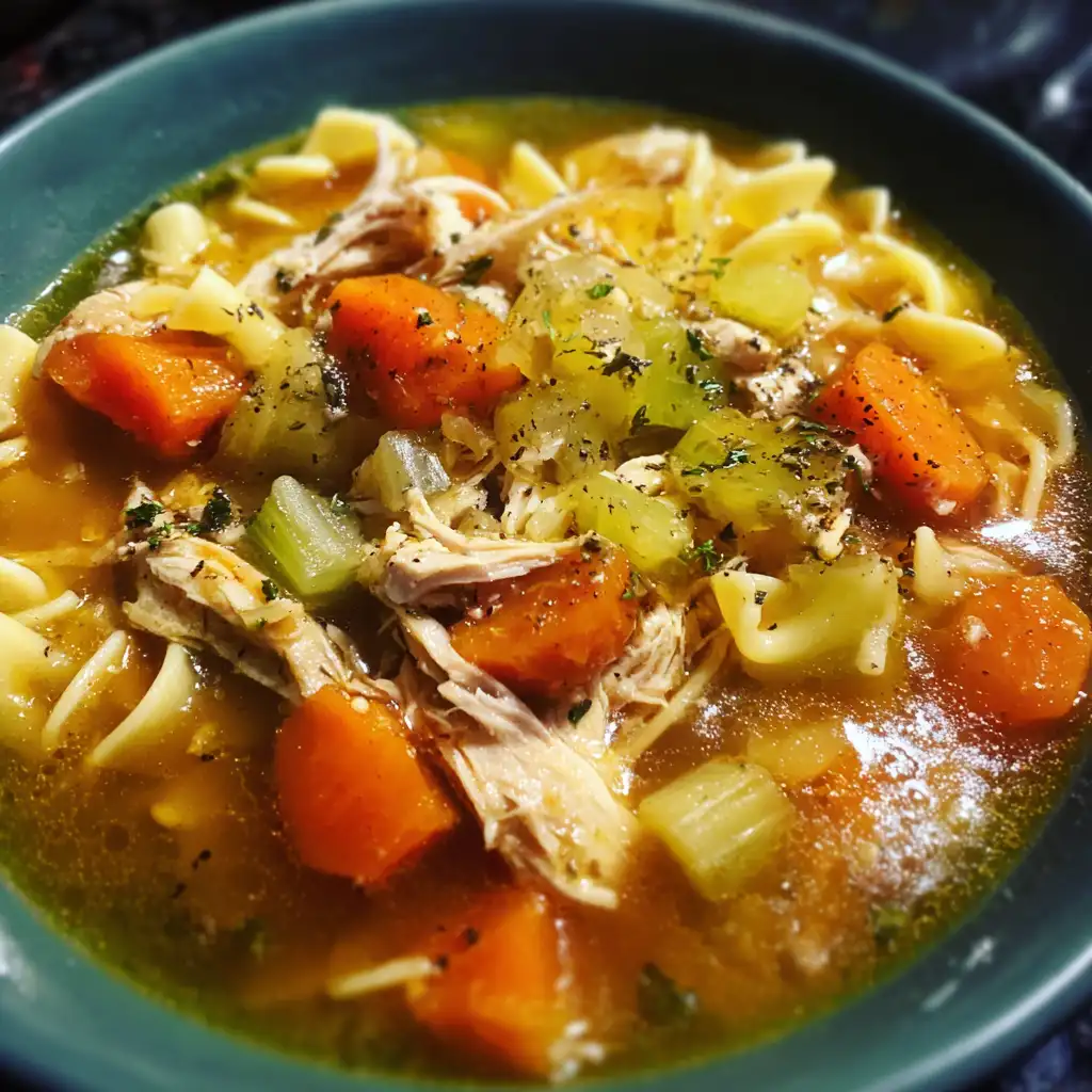 Rotisserie chicken soup