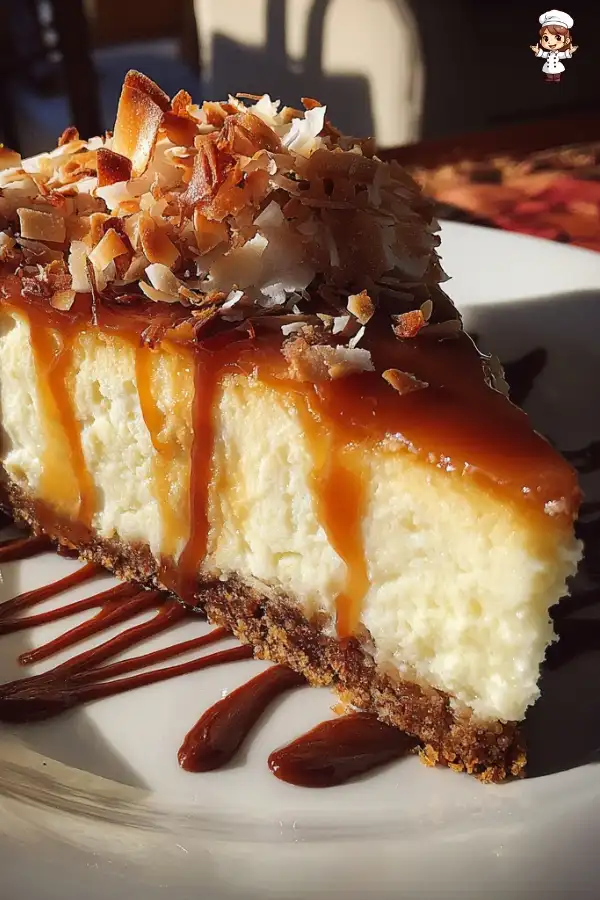 Samoa cheesecake recipe
