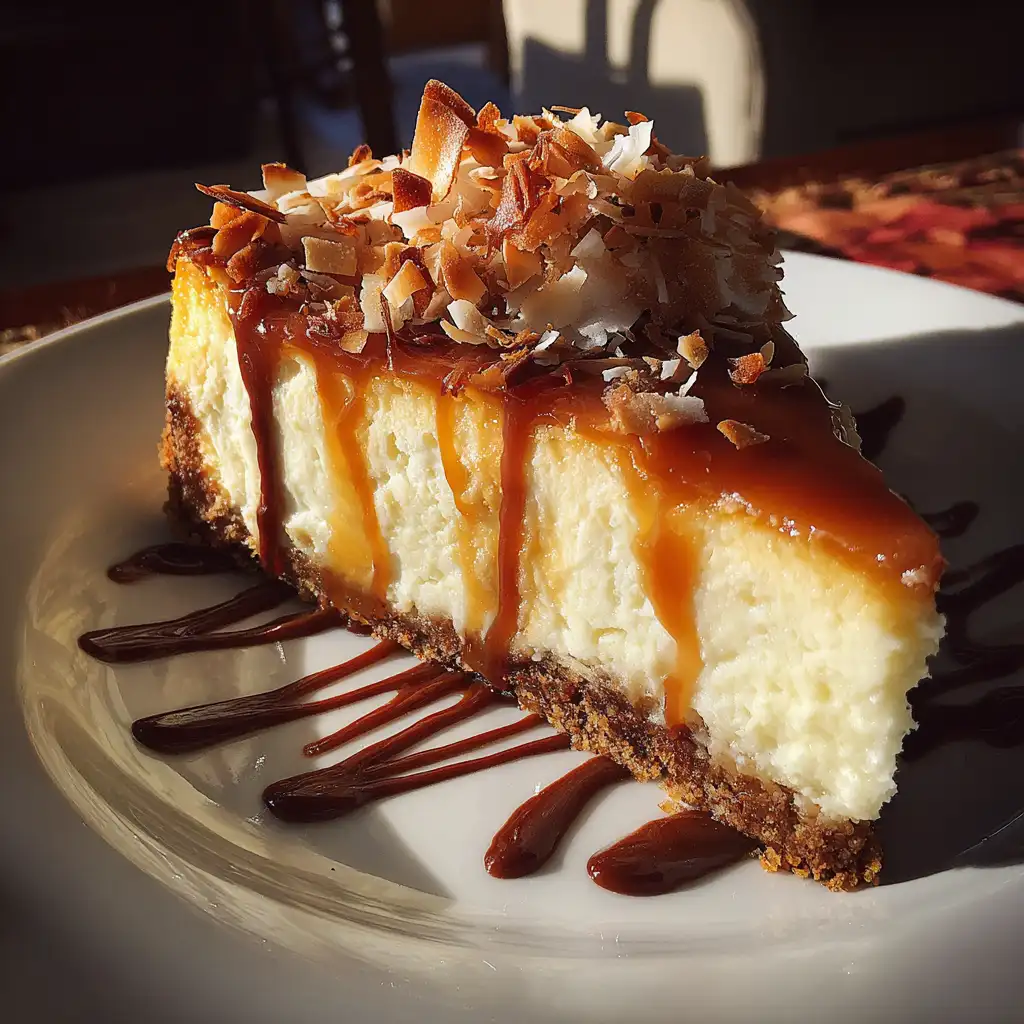 Samoa cheesecake recipe