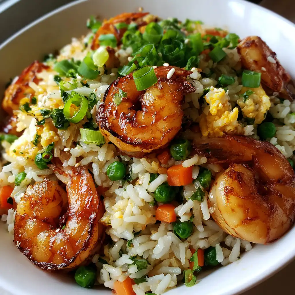 Shrimp fried rice recipe