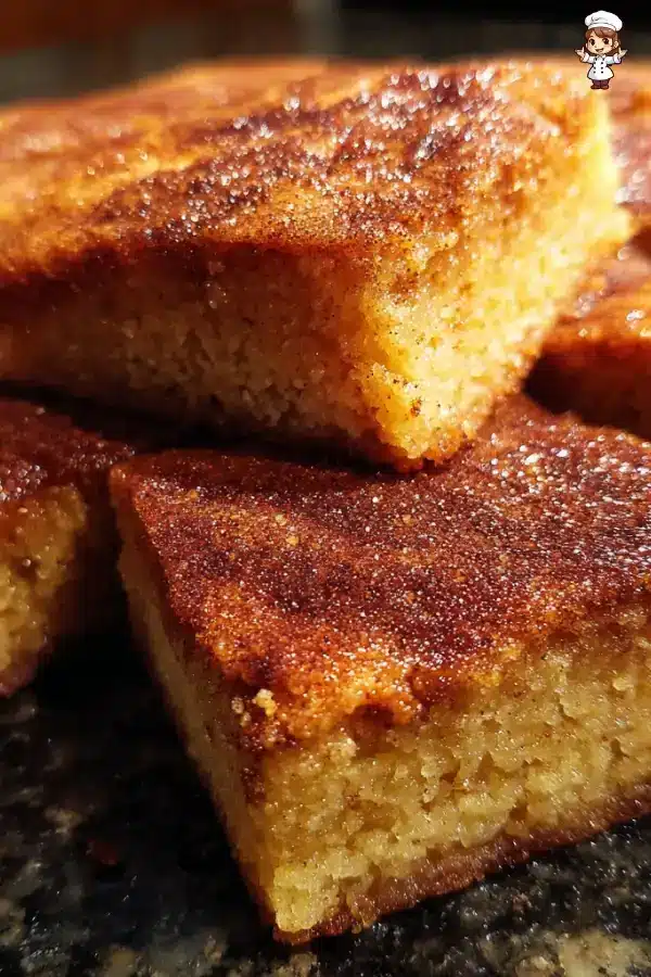 Snickerdoodle blondies recipe