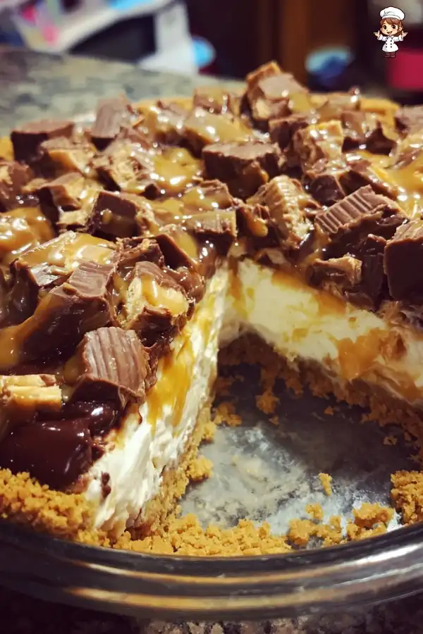 Snickers pie recipe