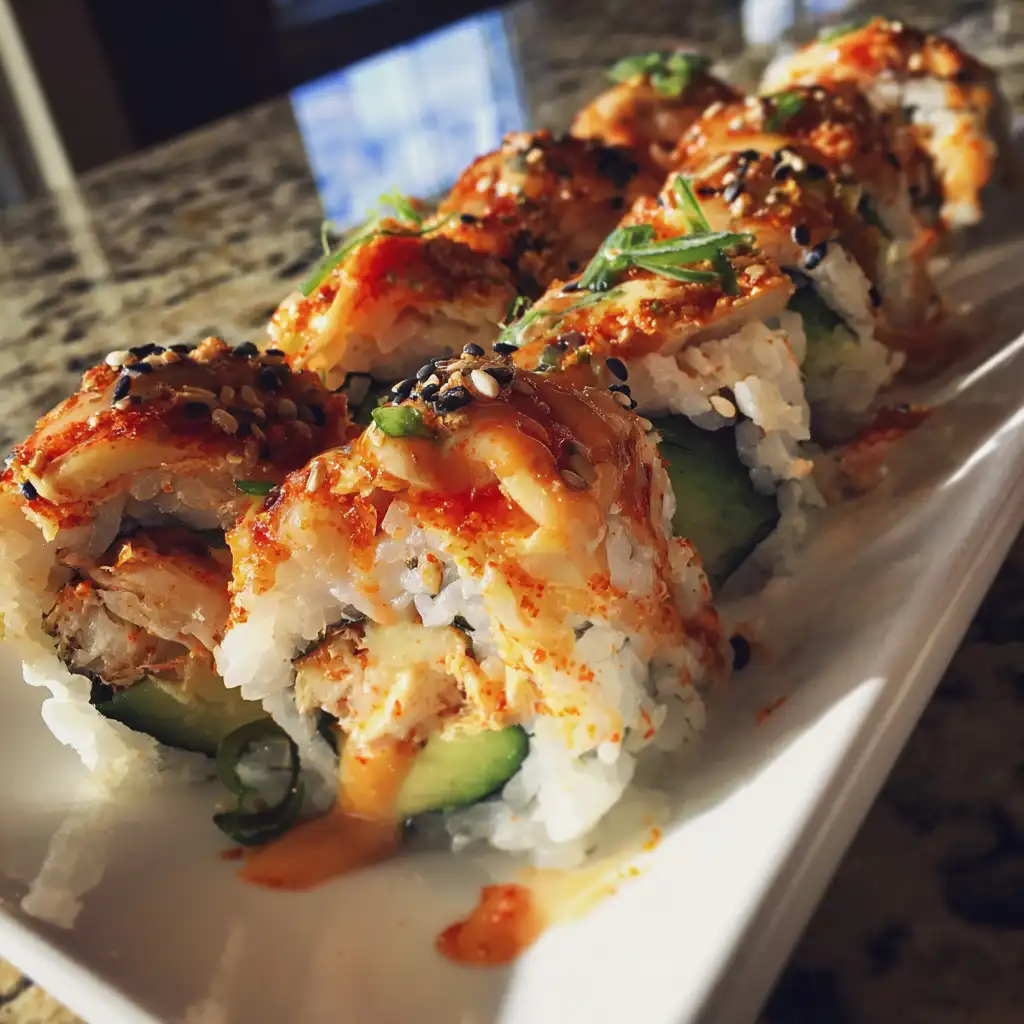 Spicy crab roll