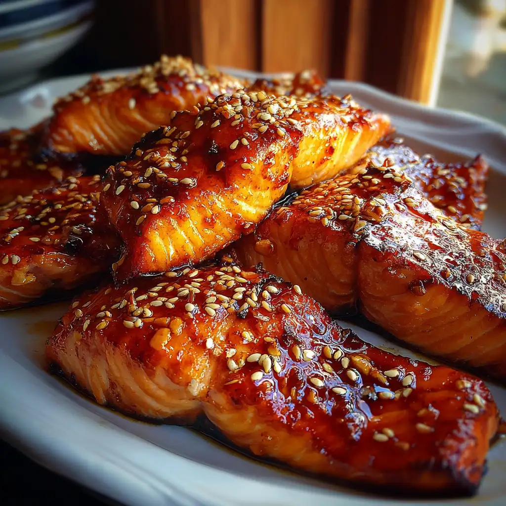 Spicy honey garlic salmon will transform your dinner!