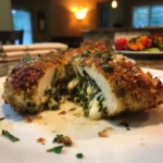Spinach cream cheese stuffed chicken recipe