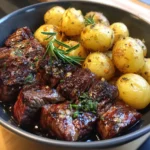 Steak and potato bowls recipe