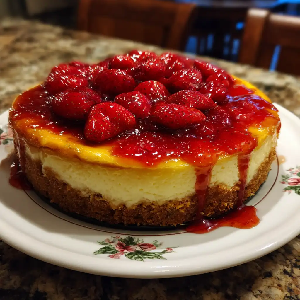 Strawberry cheesecake recipe