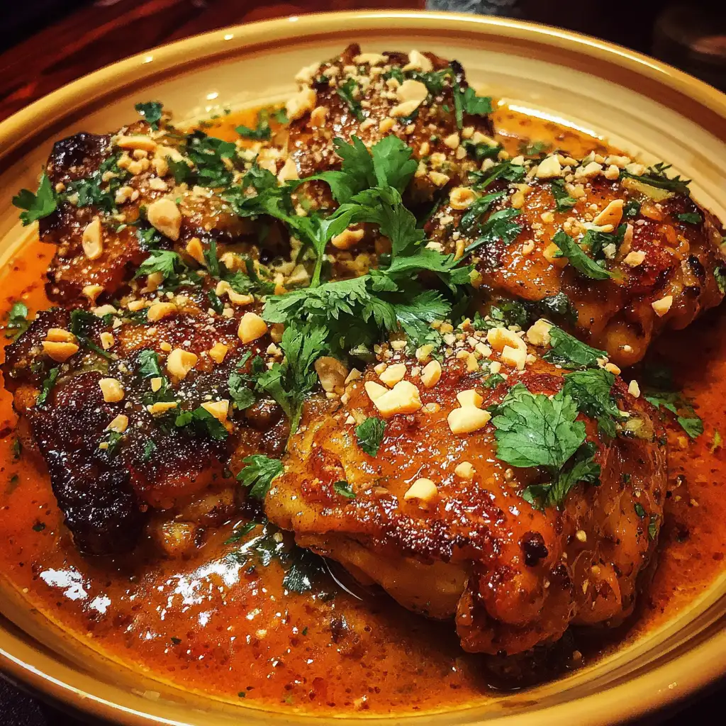 Thai Peanut Chicken Recipe