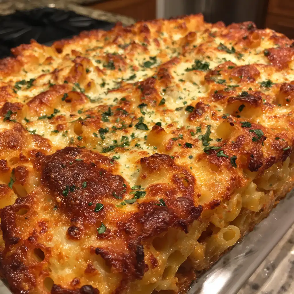 Three cheese baked ziti recipe