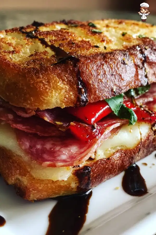 Toasted Italian sandwich