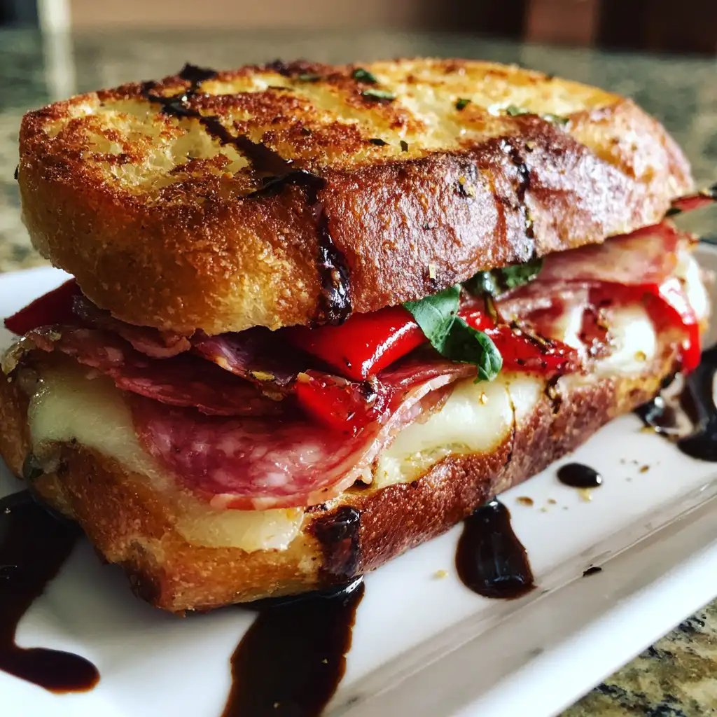 Toasted Italian sandwich