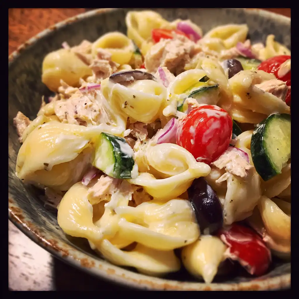 Tuna pasta salad recipe