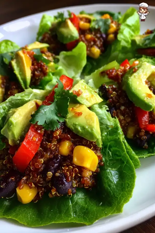 Vegan lettuce wraps recipe