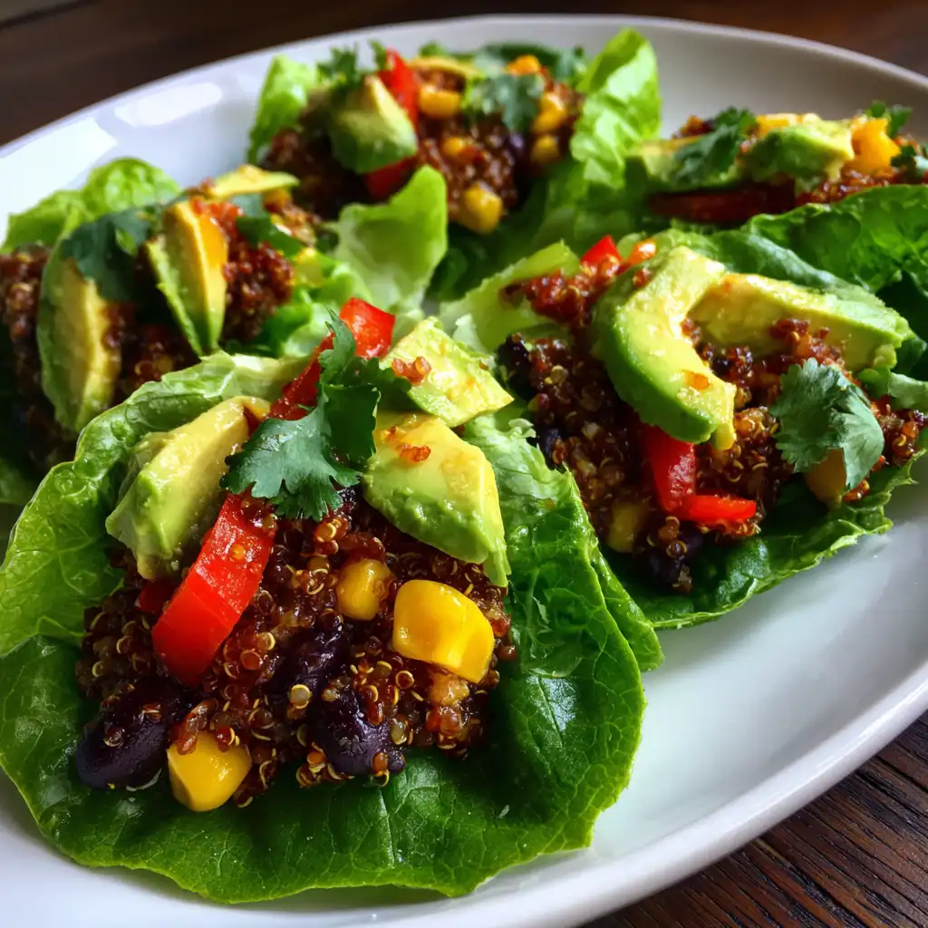 Vegan lettuce wraps recipe
