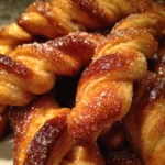 Warm cinnamon crescent twists recipe that delights everyone!