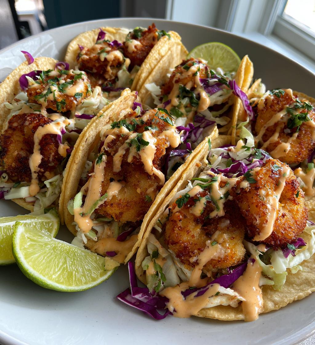 bang bang shrimp tacos - detail 1