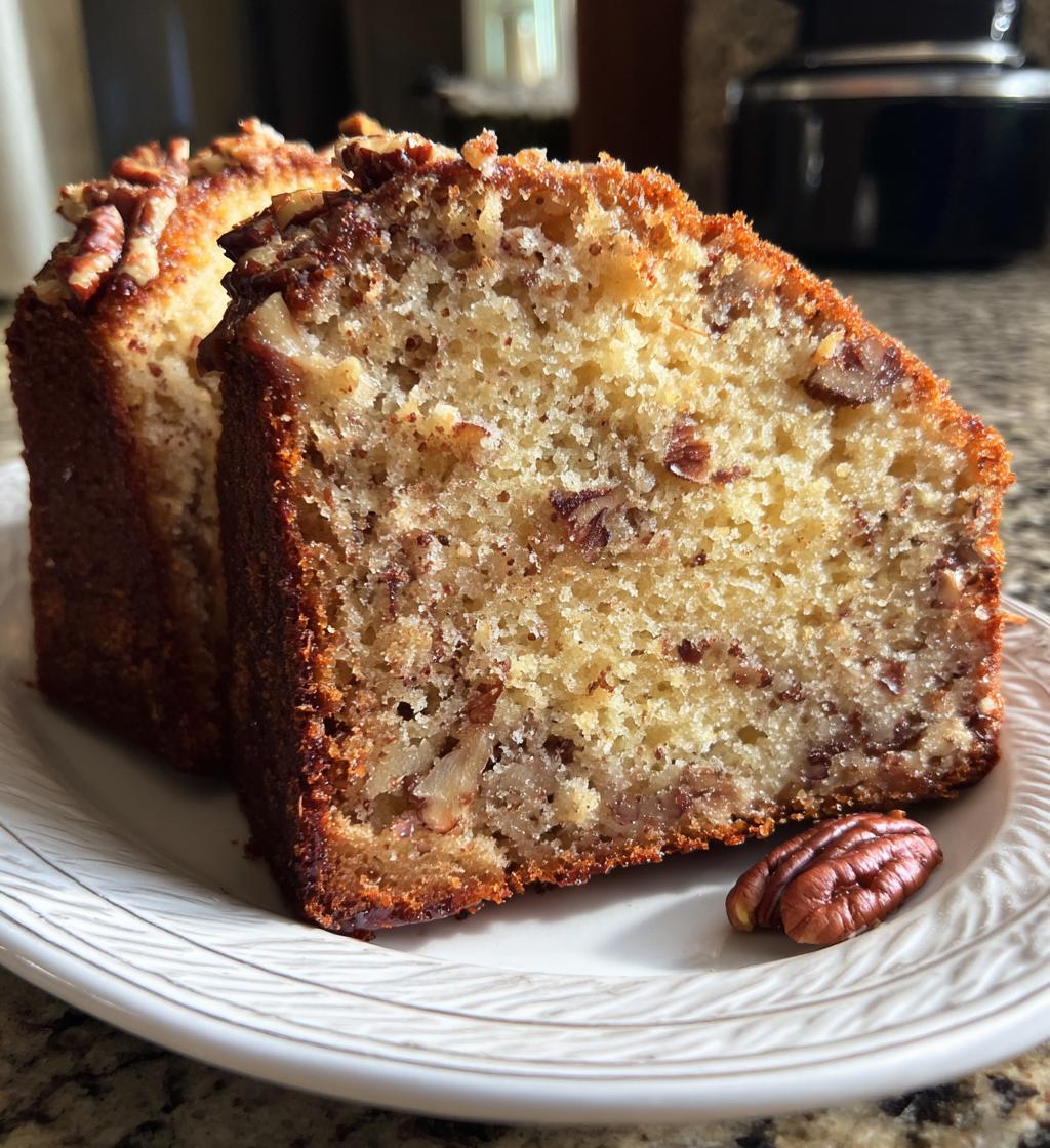 butter pecan pound cake recipe