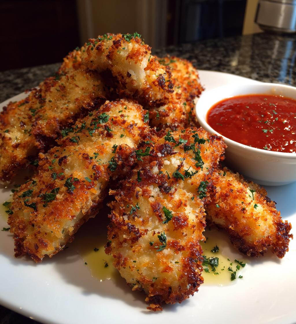 chicken tenders parmesan - detail 1