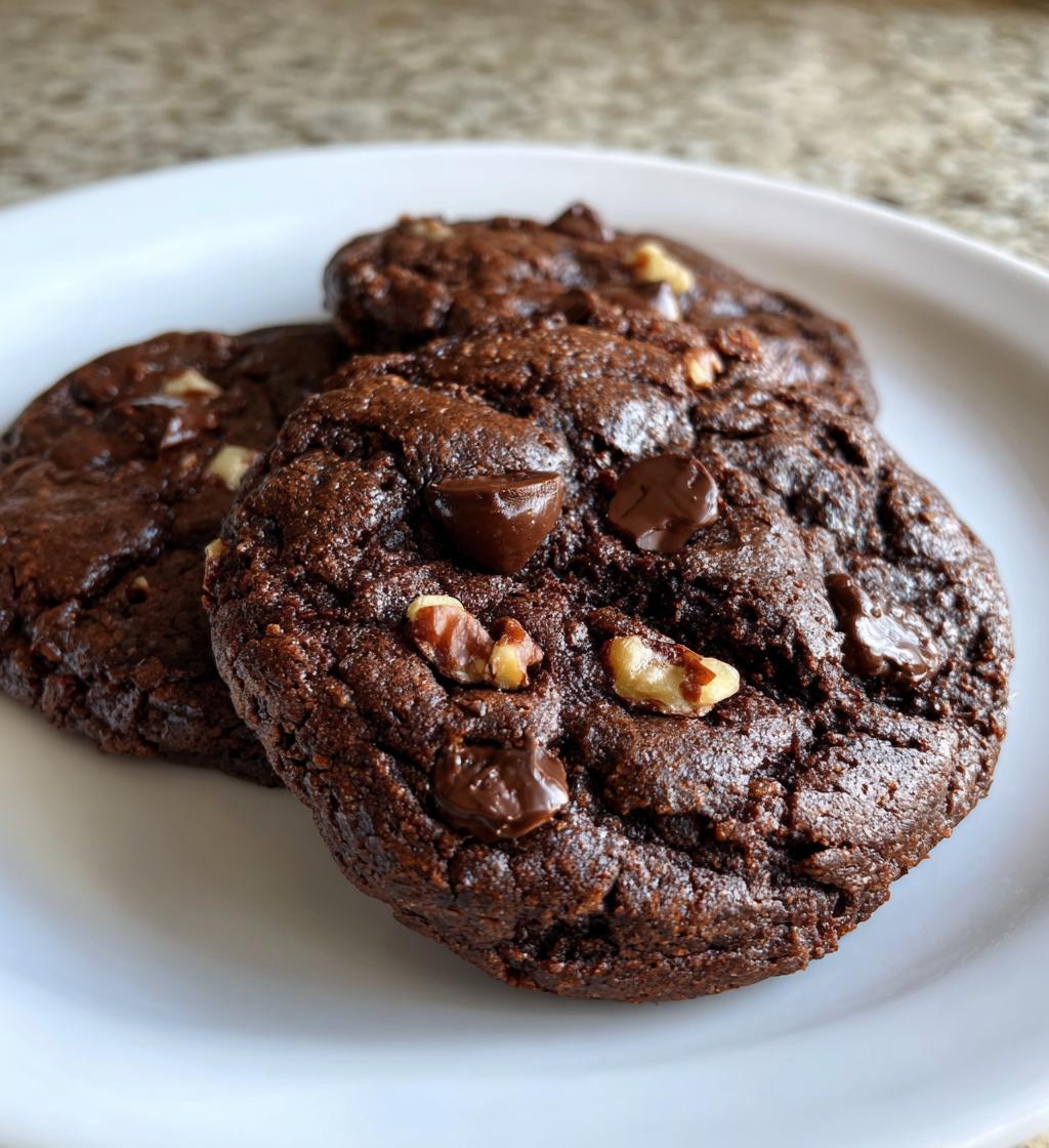 christmas brownie cookies - detail 1