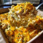 creamy lemon herb chicken casserole